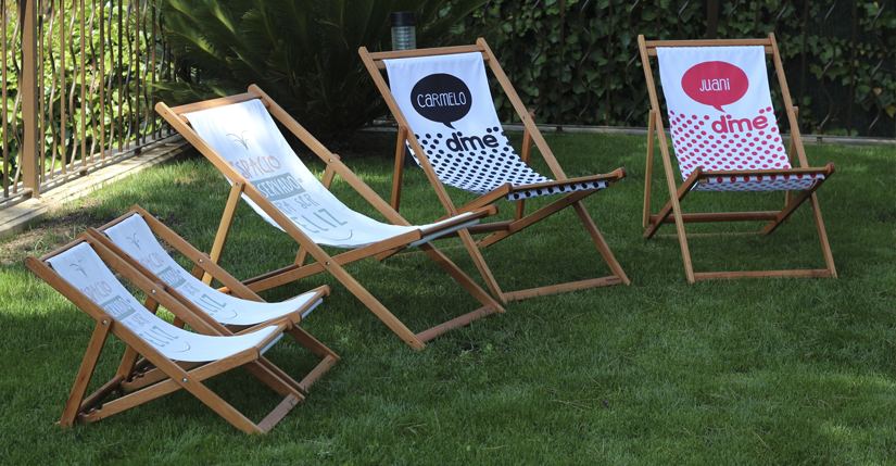 ¡Tumbonas personalizadas para el verano!